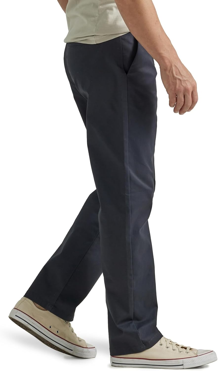 Men's Flat Front Relaxed Straight Pant - Image 2
