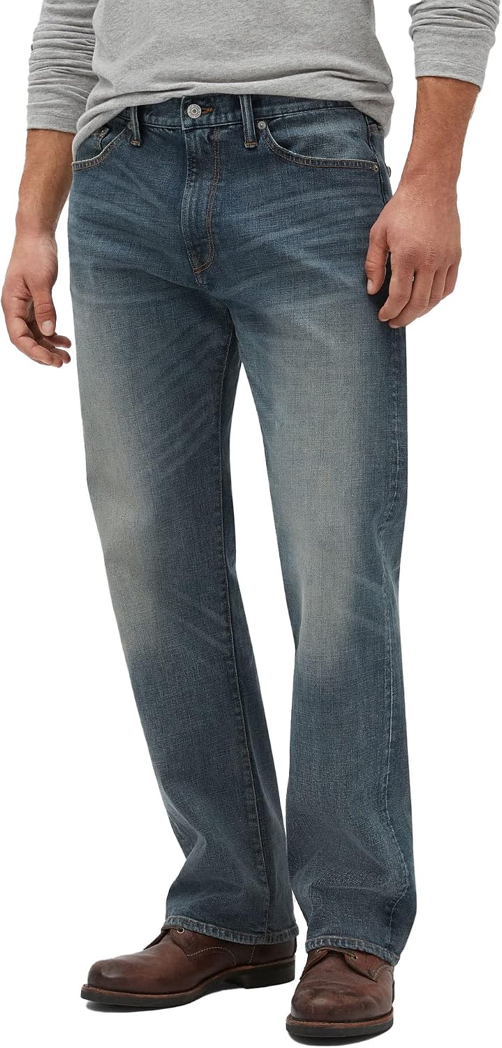 Men's Relaxed Fit Denim Jeans