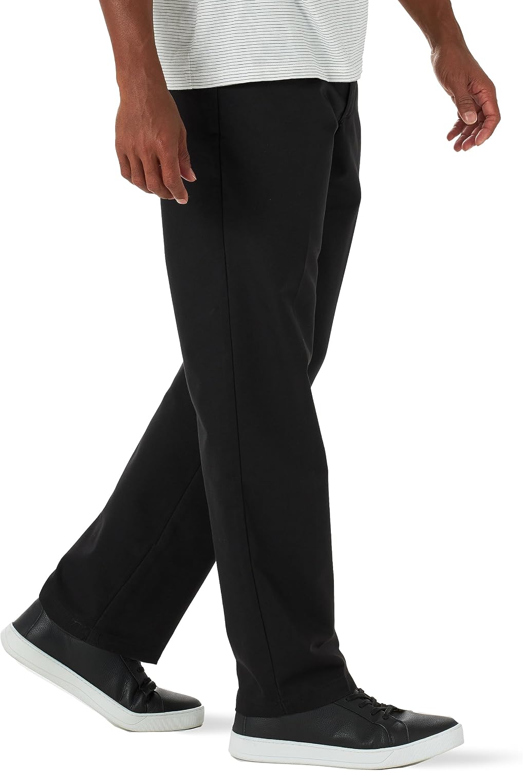 Men's Stretch Relaxed Fit Flat Front Pant - Image 2