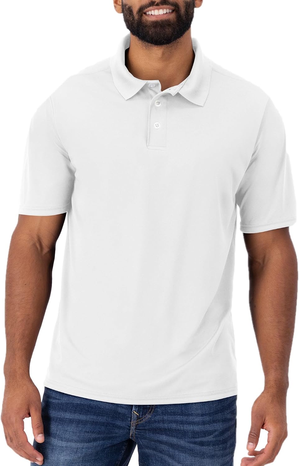 Men's Shirt, Men's Moisture-Wicking Performance Shirt, Jersey Knit Performance Shirt