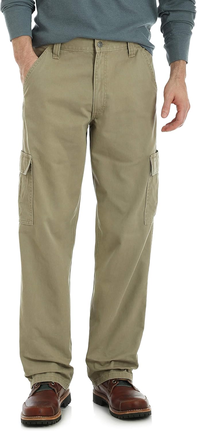 Men's Twill Relaxed Fit Cargo Pant
