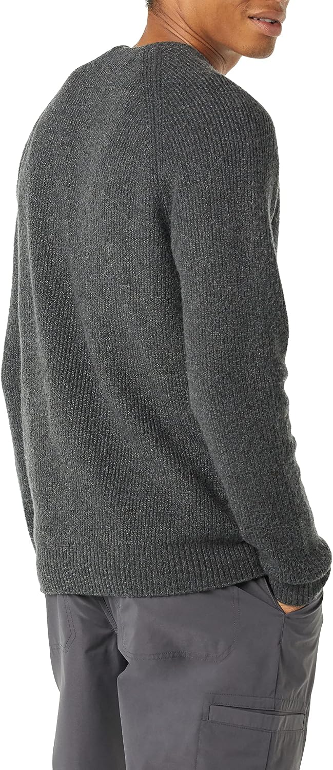 Men Long-Sleeve Soft Touch Crewneck Sweater - Image 2