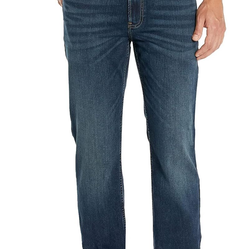 Men's Straight High Stretch Jeans