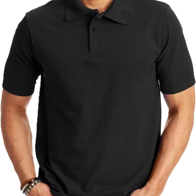Men’s  Short  Polo Shirt, Midweight Men's Shirt