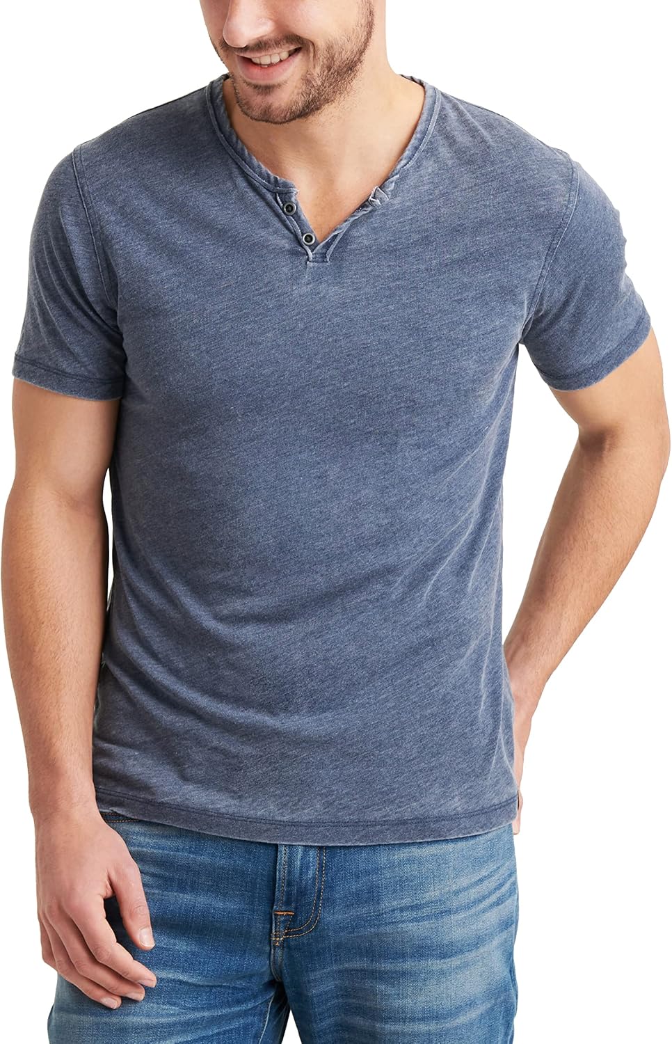 Men's Notch Neck Tee