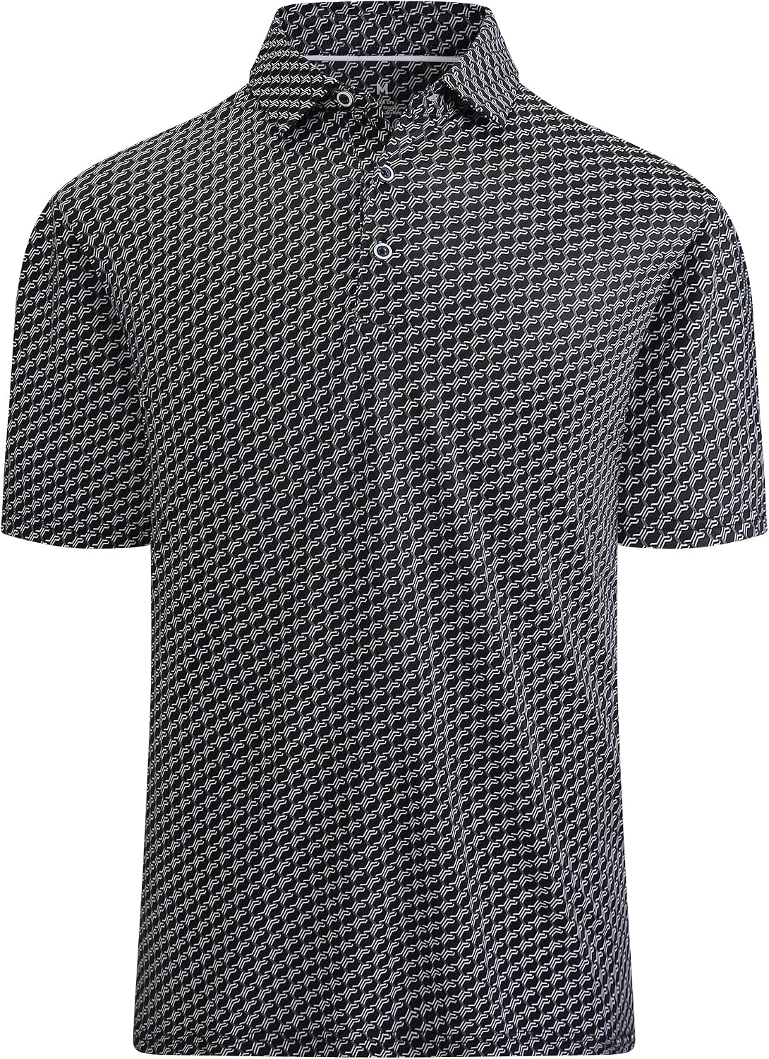 Golf Shirts for Men Short Sleeve Wrinkle Free 4 Way Stretch Moisture Wicking Performance Collared Tshirts