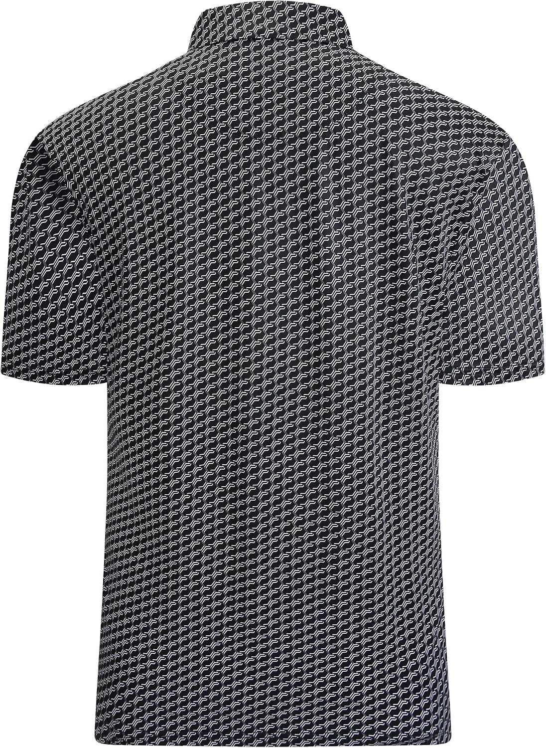 Golf Shirts for Men Short Sleeve Wrinkle Free 4 Way Stretch Moisture Wicking Performance Collared Tshirts - Image 2